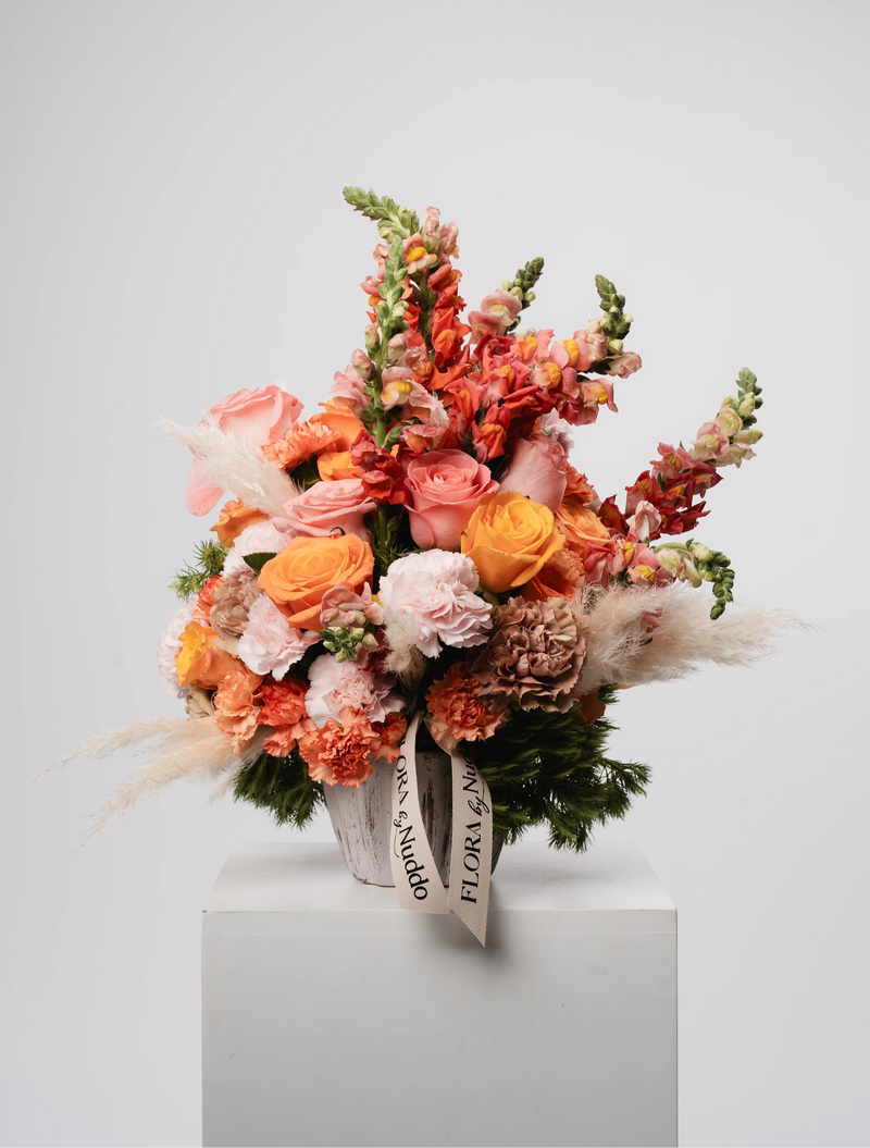 Ramo en Base de Cerámica