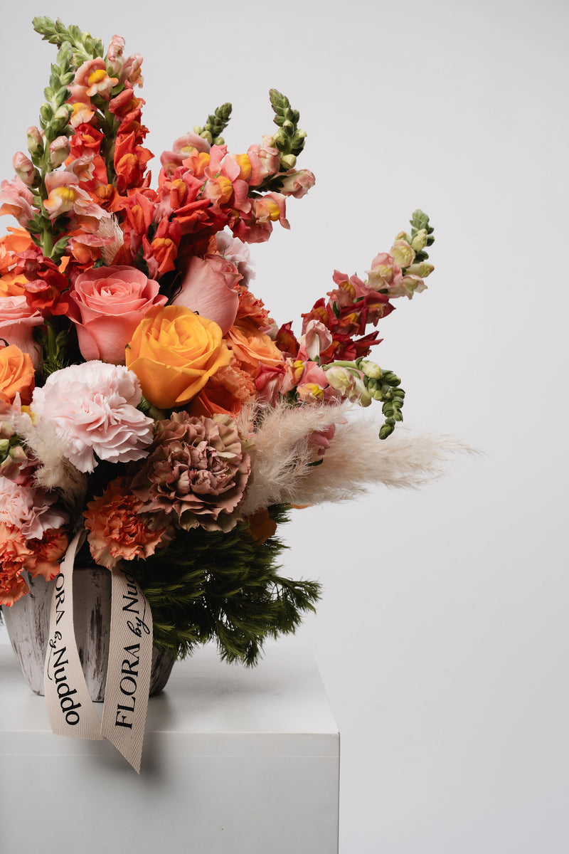 Ramo en Base de Cerámica